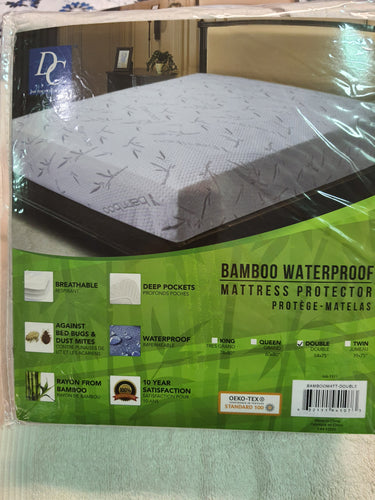 PROTÈGE MATELAS IMPERMÉABLE pour lit Double