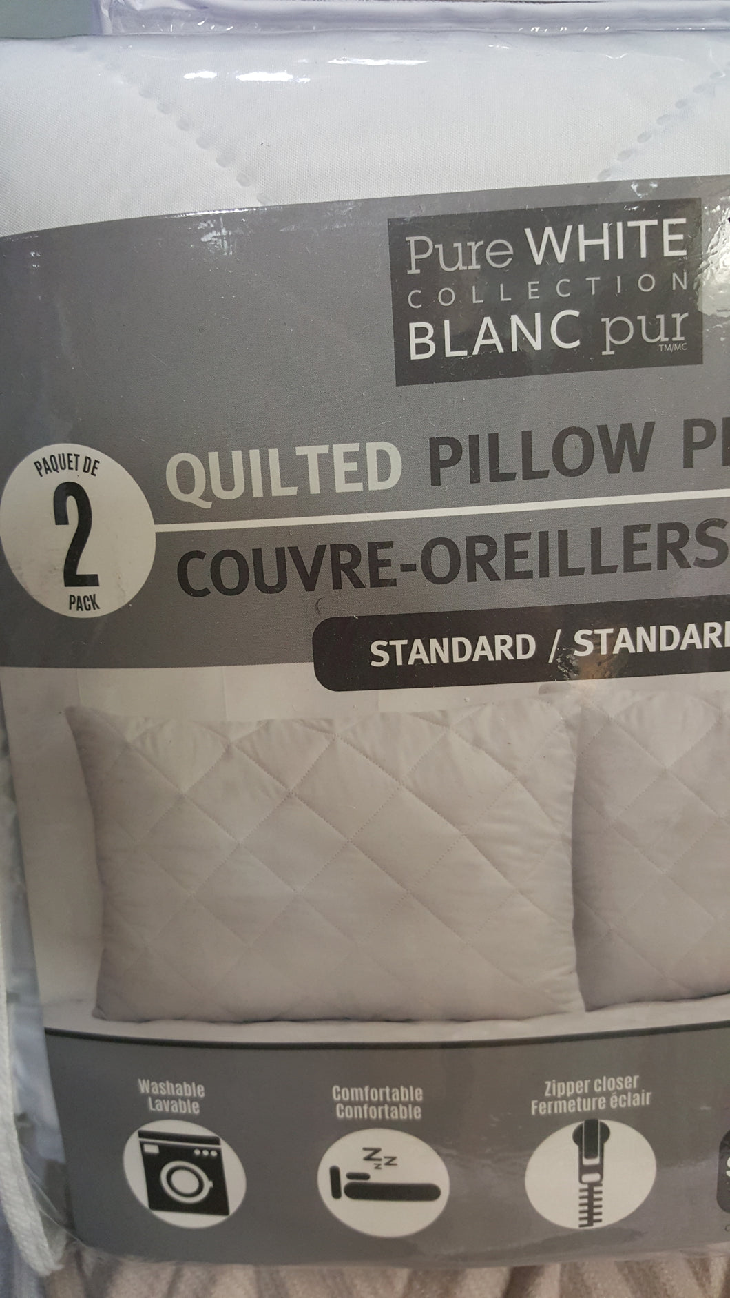 QUILTED PILLOW COVER  STANDARD